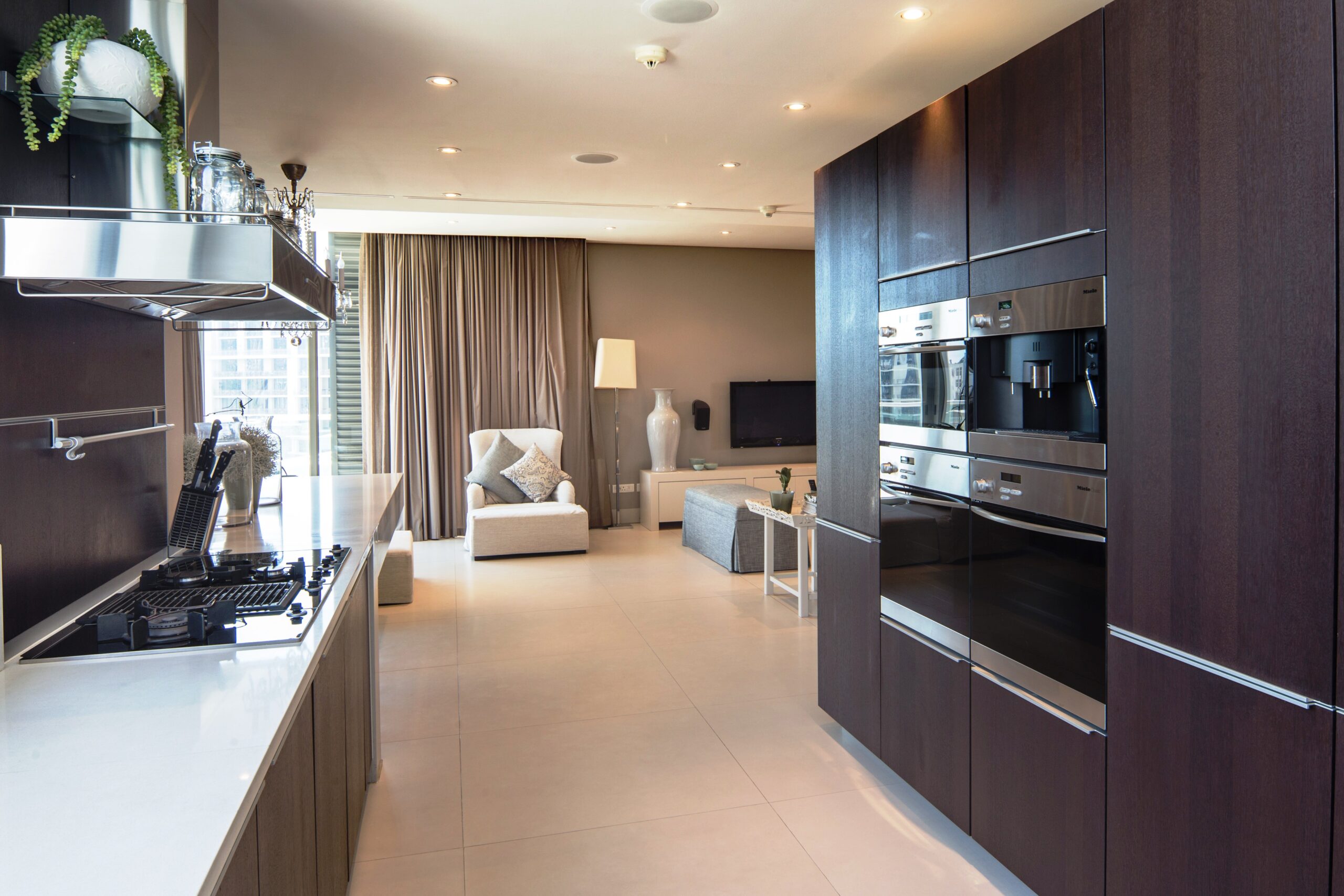 Palgrave 501 open-plan kitchen and living space
