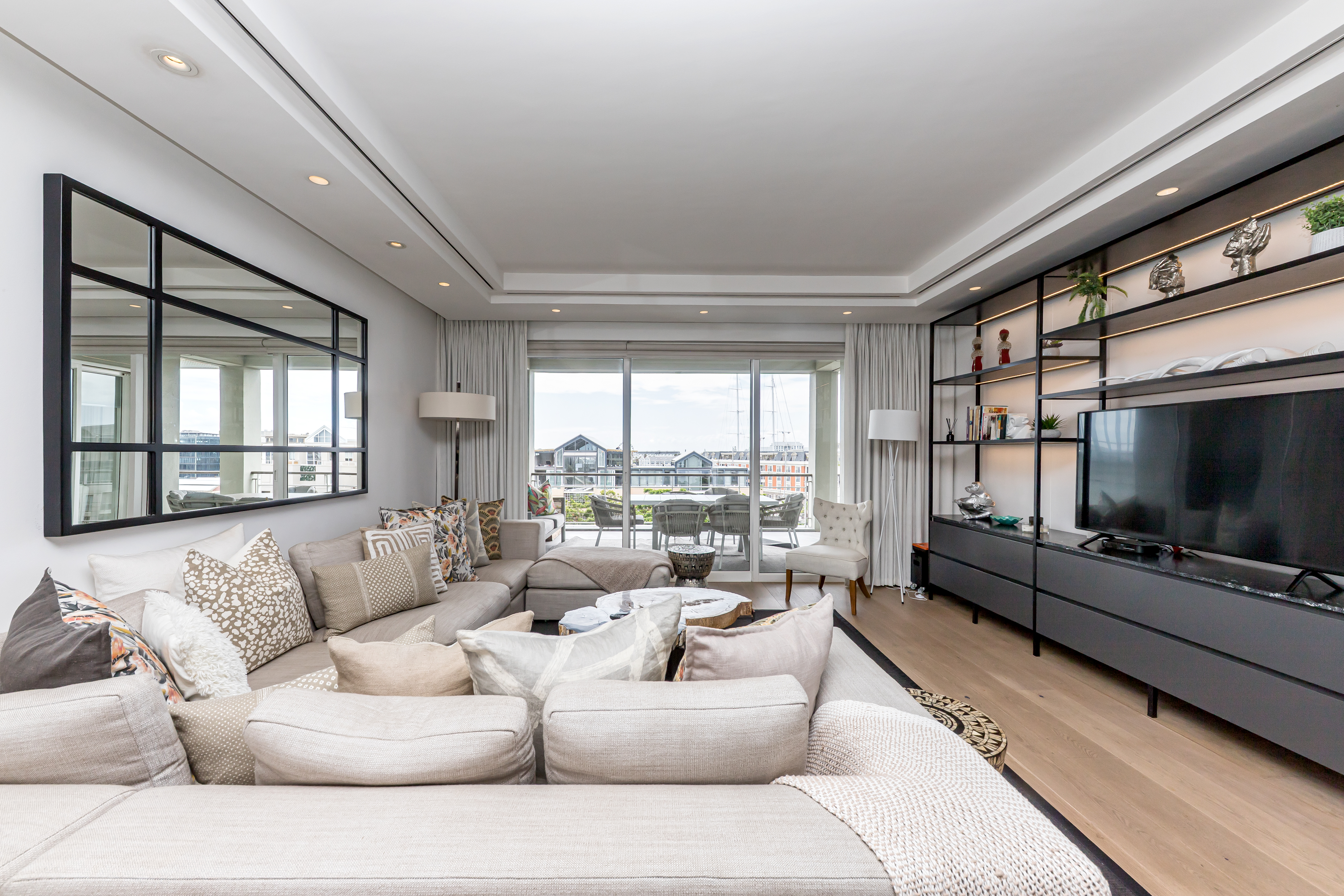 Dovenby 501 open-plan lounge view