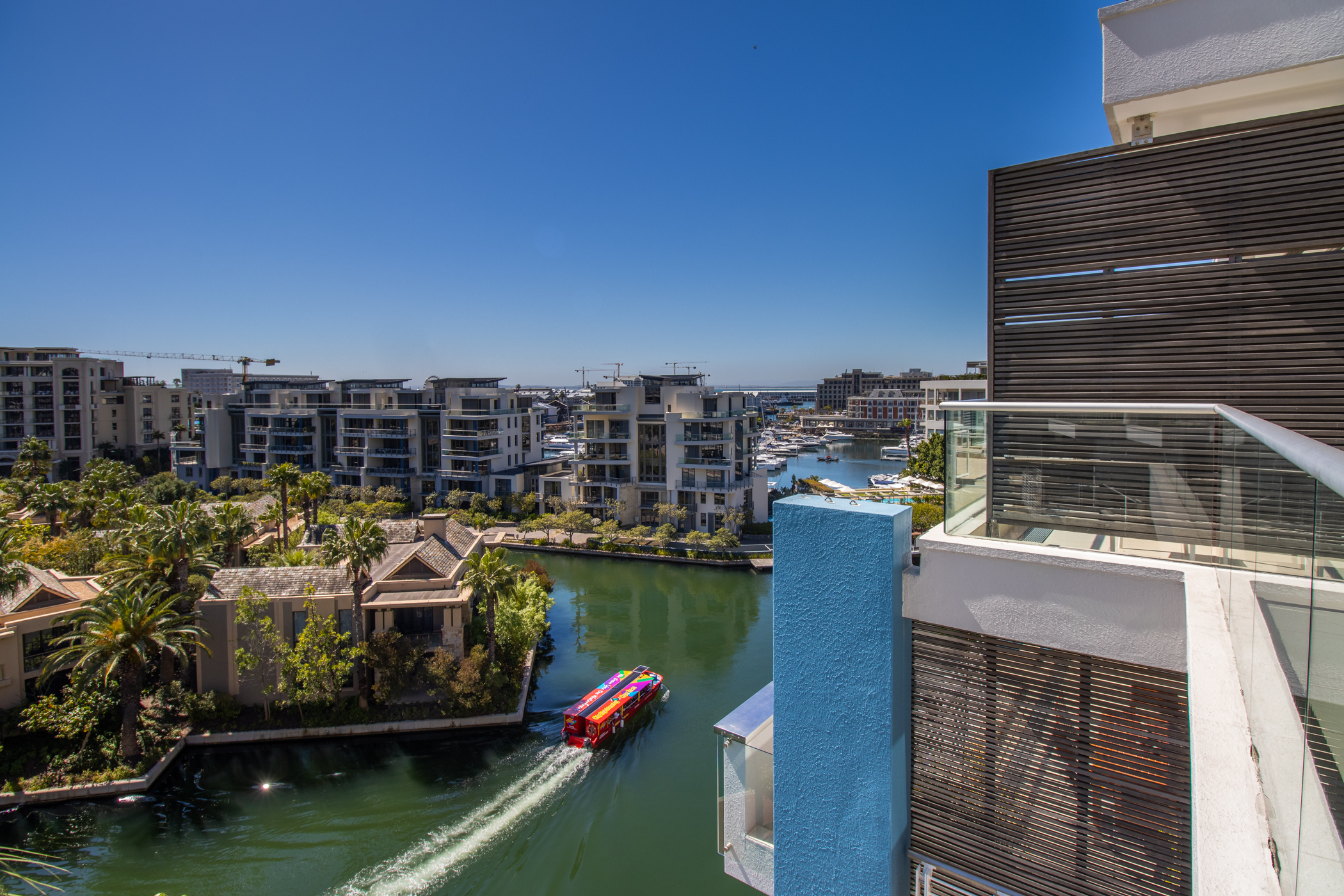 Juliette 603 canal and marina view