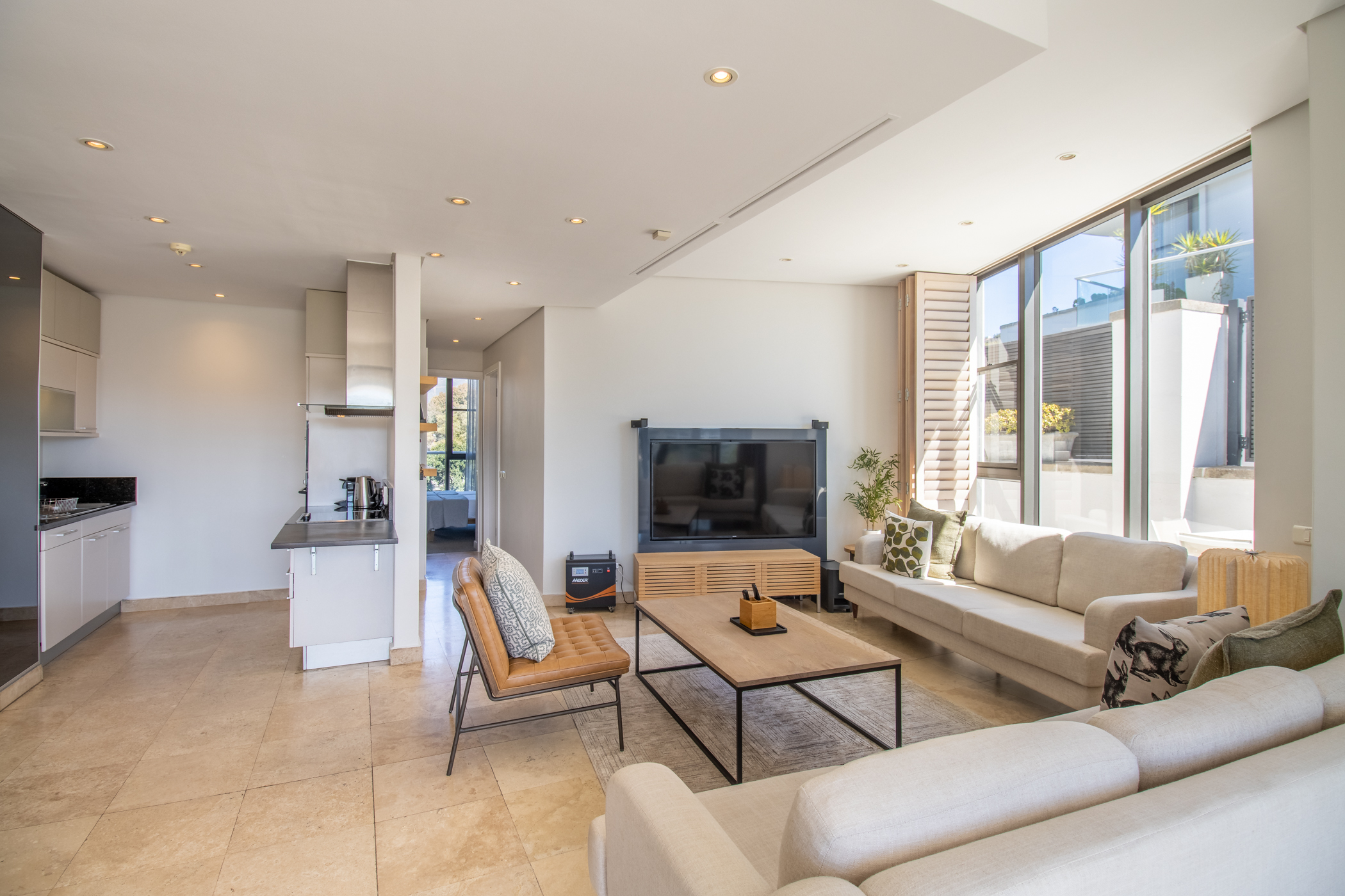 Juliette 603 open-plan living room